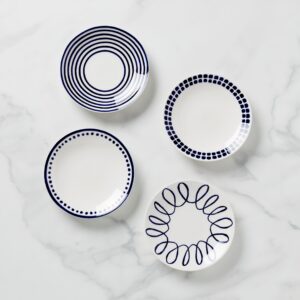 Charlotte Street Tidbit Decorative Plates - Set of 4