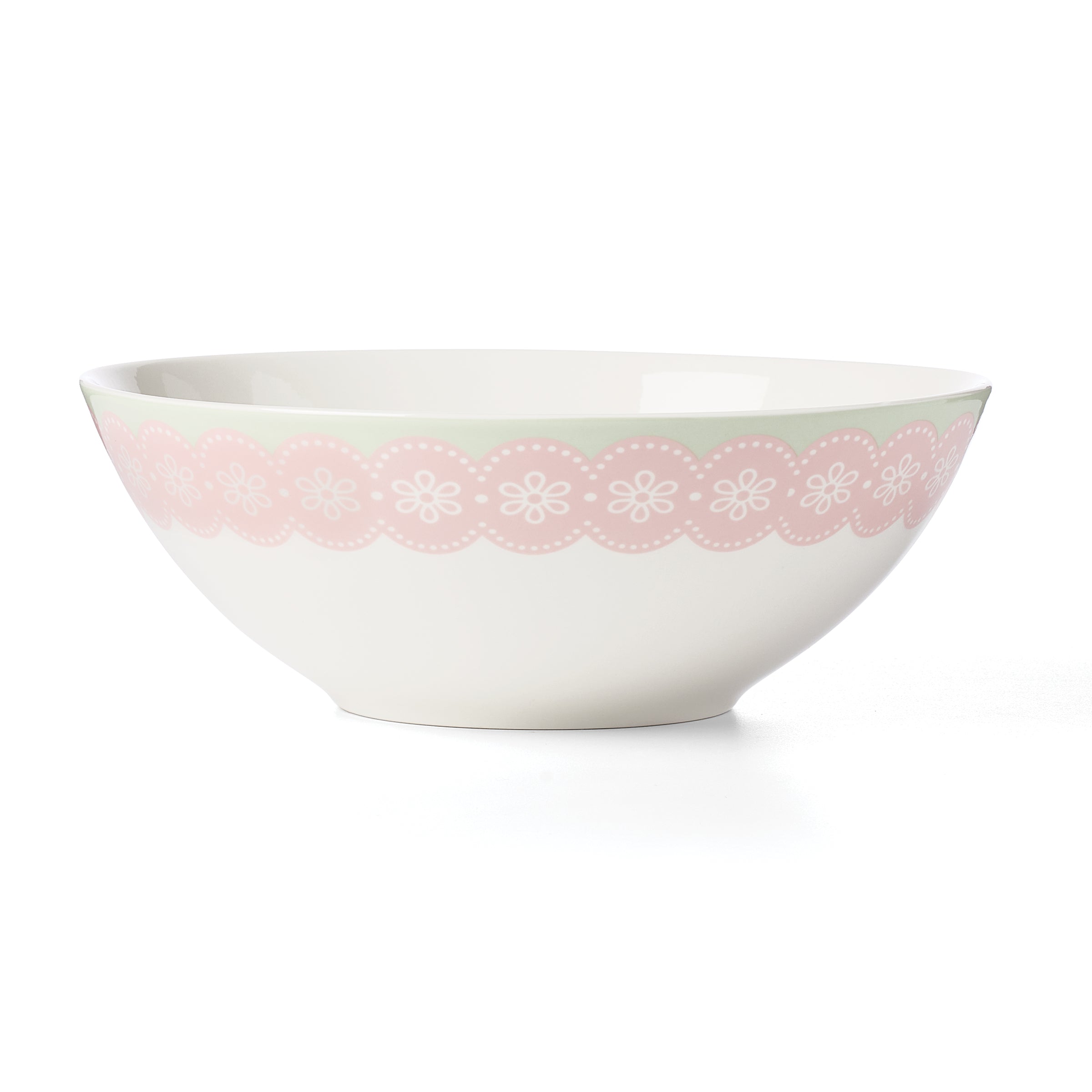 Bunny Floral Serving Bowl
