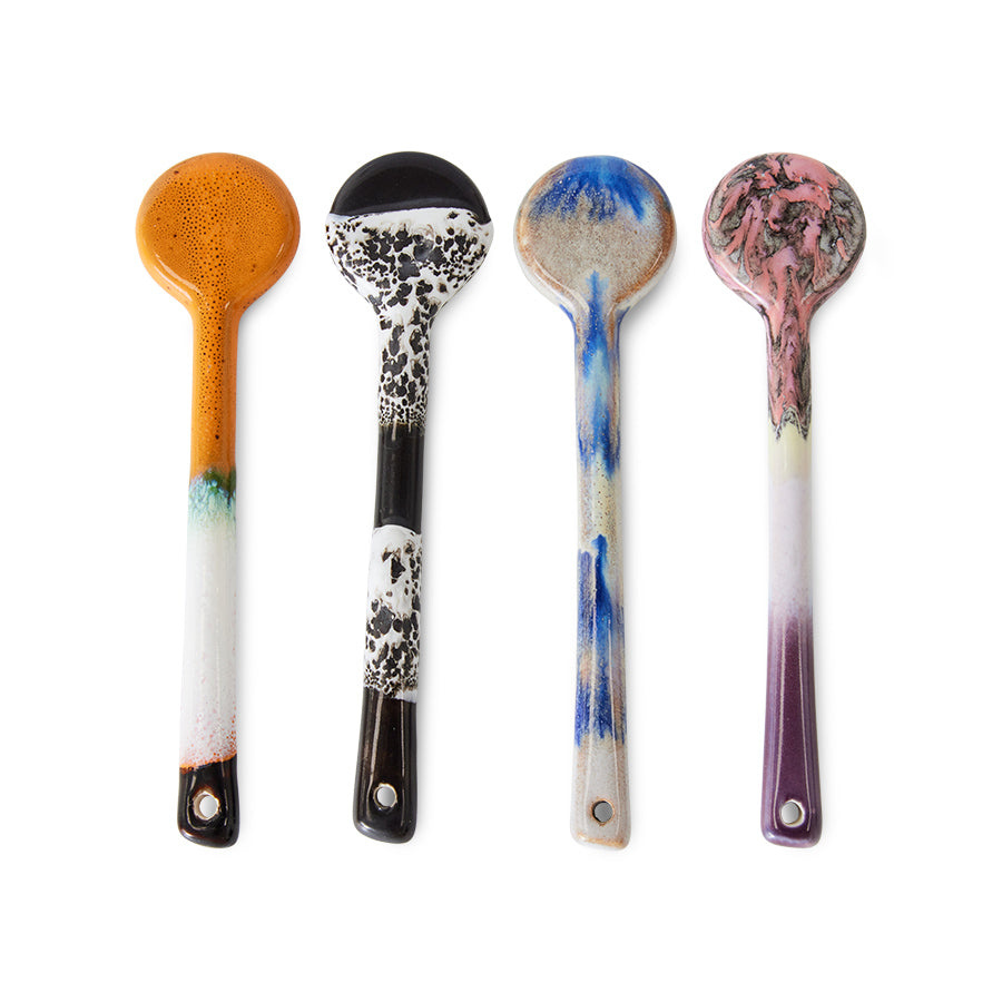Medium Stoneware Teaspoons - Set of 4 - Image 3