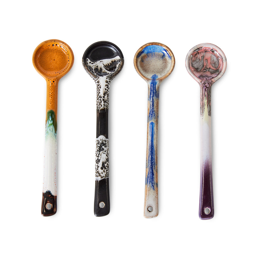 Medium Stoneware Teaspoons - Set of 4 - Image 2